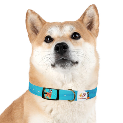 Dog Collar - Doggy Summer Swim Collar by Love4thepets