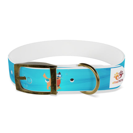 Dog Collar - Doggy Summer Swim Collar by Love4thepets