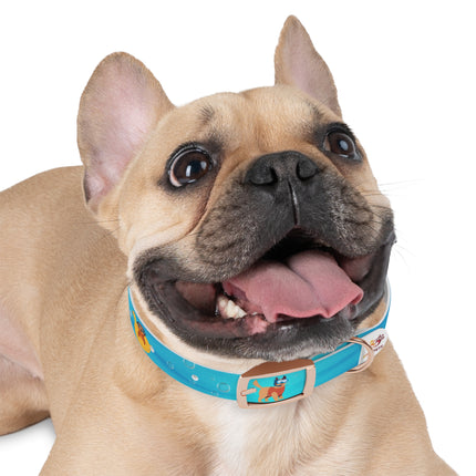 Dog Collar - Doggy Summer Swim Collar by Love4thepets