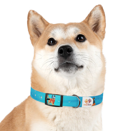 Dog Collar - Doggy Summer Swim Collar by Love4thepets