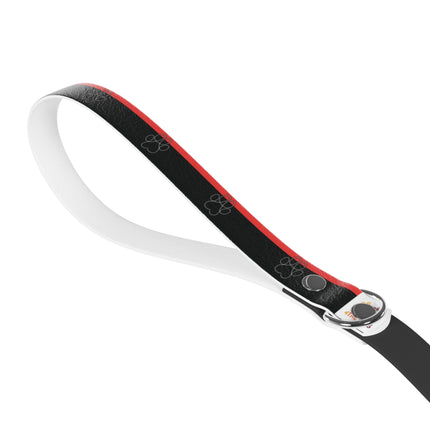 Pet Leash - Love4thepets Branded Luxury Paw Red Top