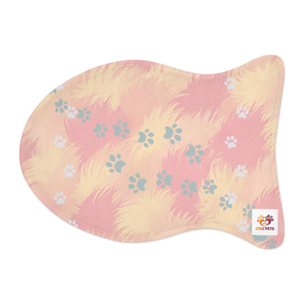 Pet Feeding Mats - Tropical Fluffy Paradise Design