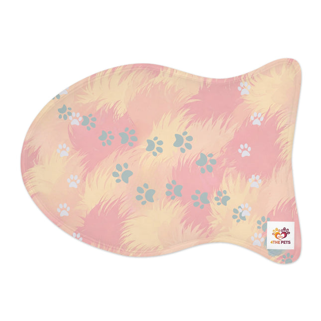 Pet Feeding Mats - Tropical Fluffy Paradise Design