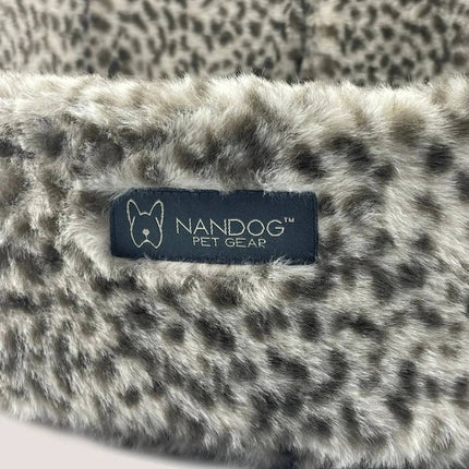 Crown Bed Leopard Small Print by NANDOG