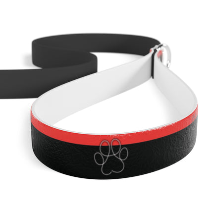 Pet Leash - Love4thepets Branded Luxury Paw Red Top