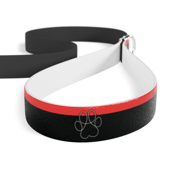 Pet Leash - Love4thepets Branded Luxury Paw Red Top
