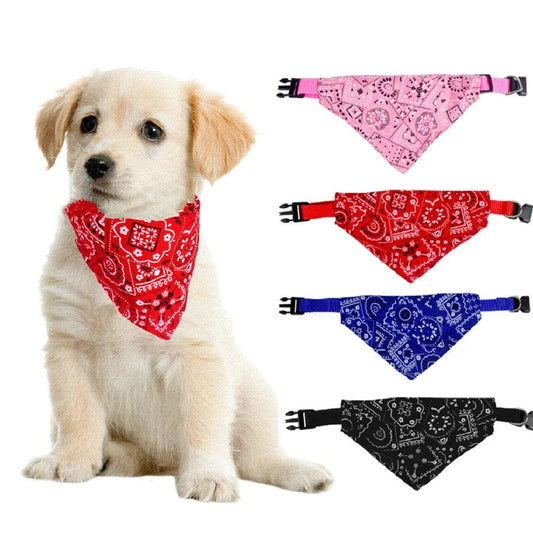 Adjustable Pet Dog Bandana with Collar - Love4thePets