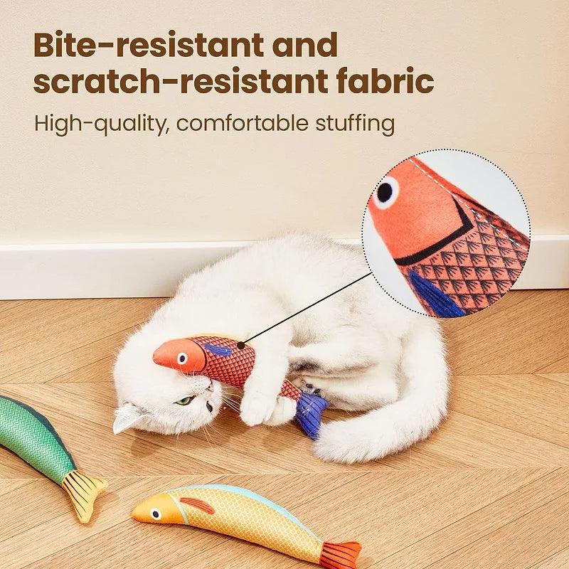 Interactive Catnip Fish Toy for Kittens - Love4thePets