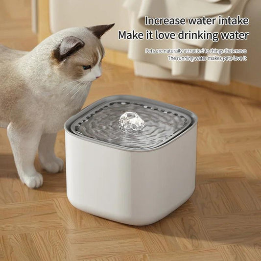 Silent Auto Cat Water Fountain USB - Love4thePets