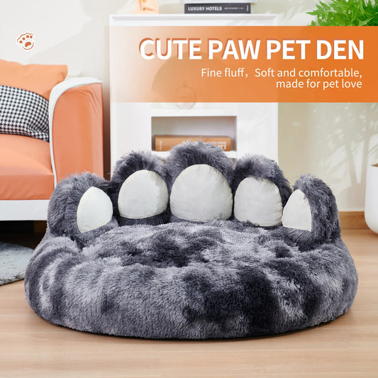 Paw Shape Cozy Bed Cushion for Pets - Love4thePets