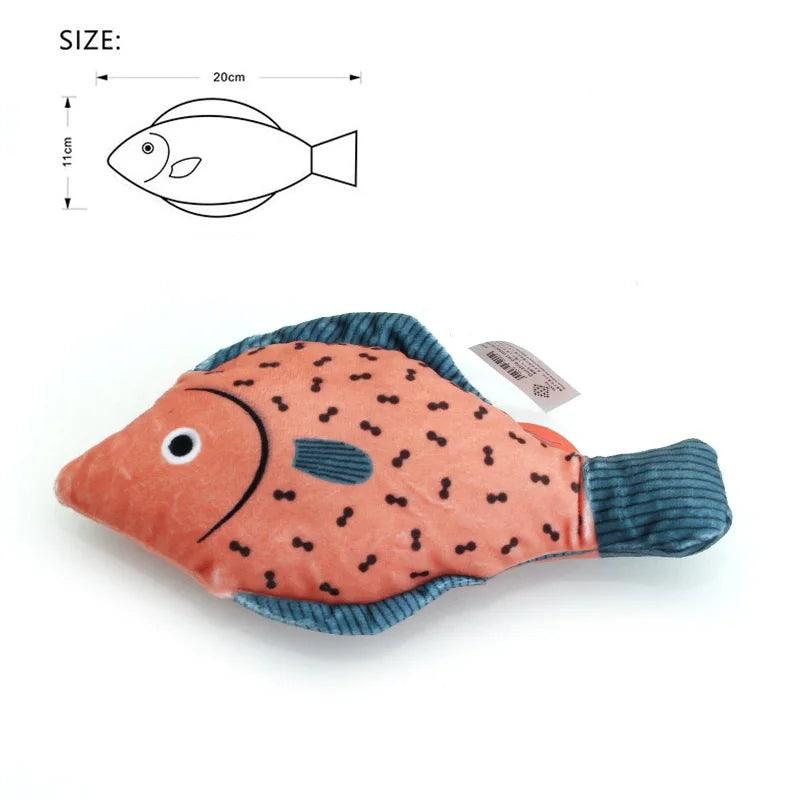 Interactive Catnip Fish Toy for Kittens - Love4thePets