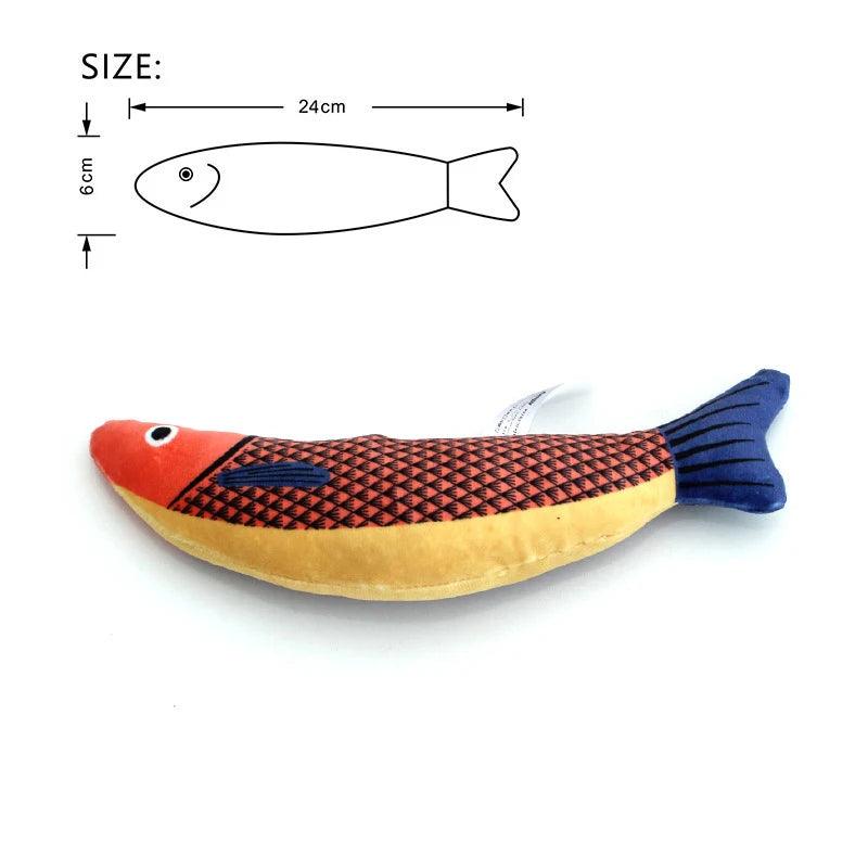 Interactive Catnip Fish Toy for Kittens - Love4thePets