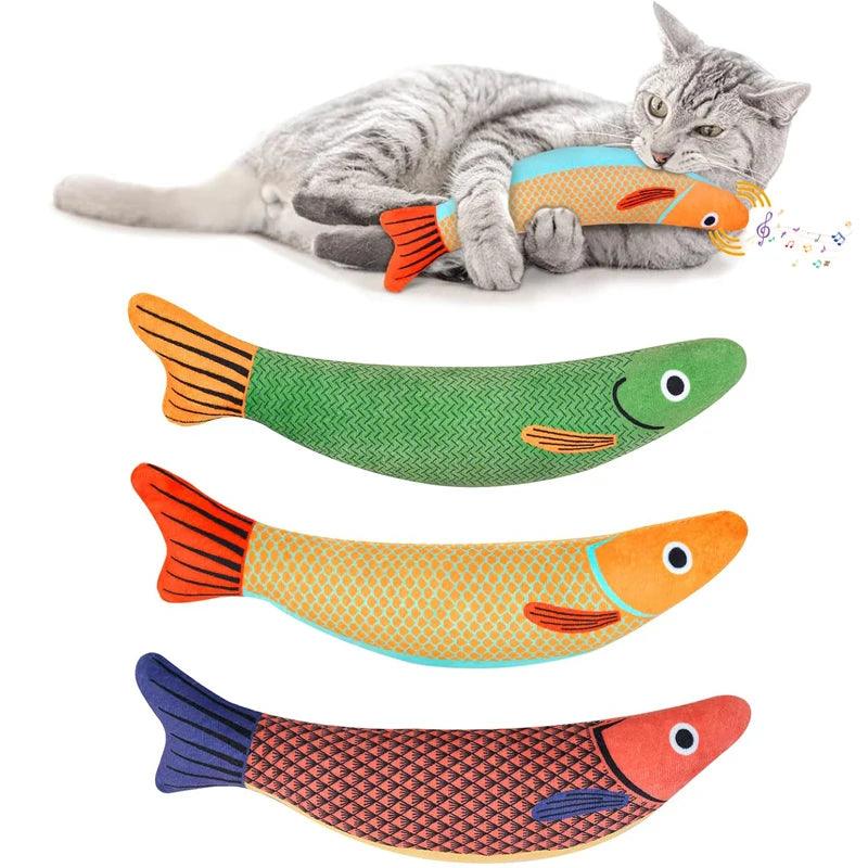 Interactive Catnip Fish Toy for Kittens - Love4thePets