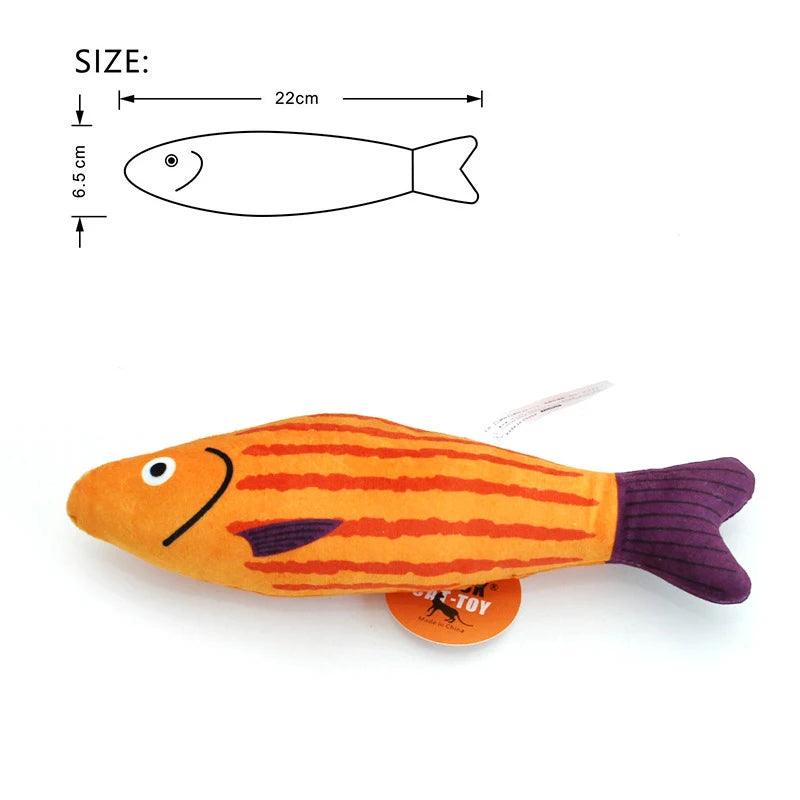 Interactive Catnip Fish Toy for Kittens - Love4thePets