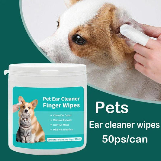 50 PCS Pet Ear Cleaning Product - Love4thePets