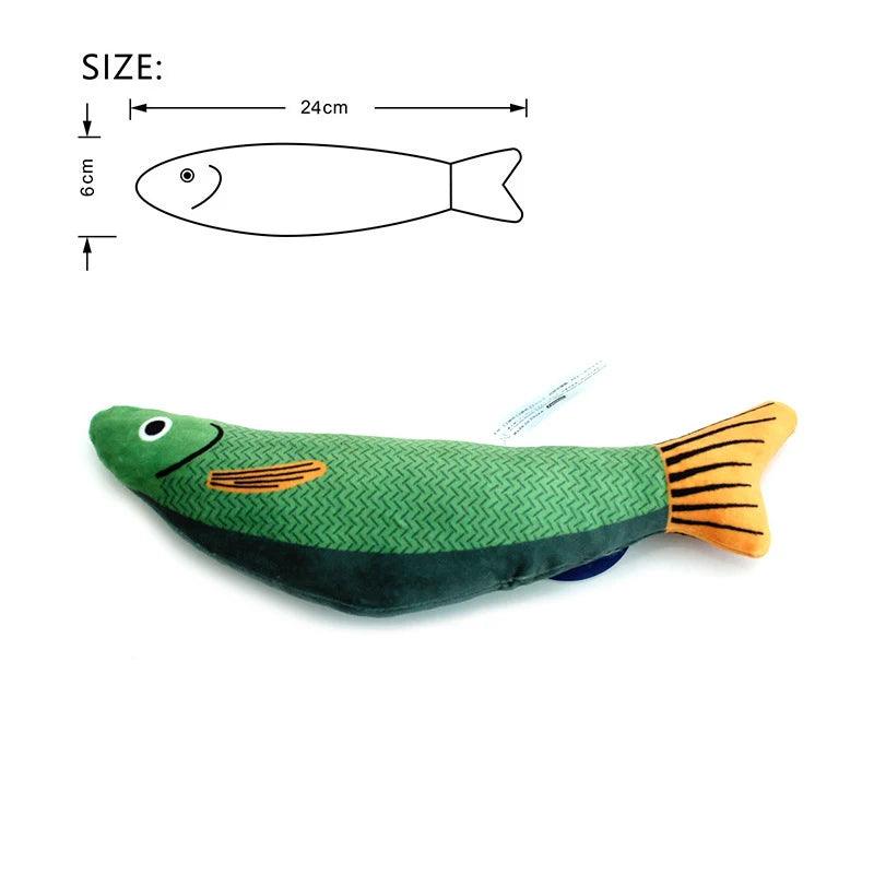 Interactive Catnip Fish Toy for Kittens - Love4thePets