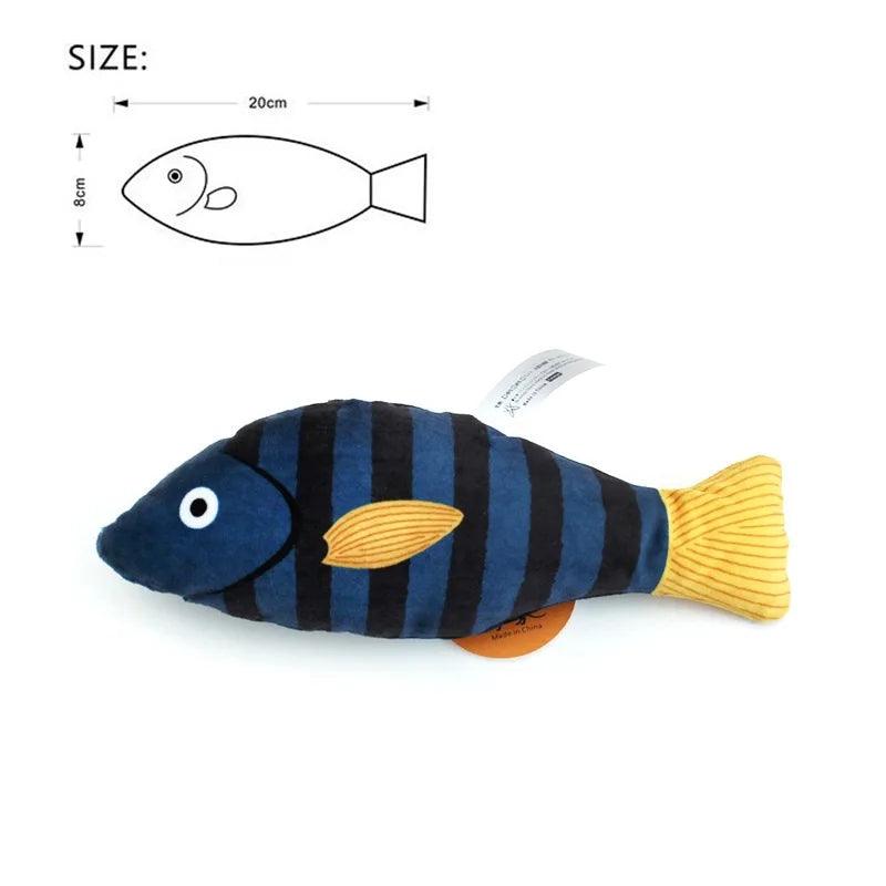 Interactive Catnip Fish Toy for Kittens - Love4thePets