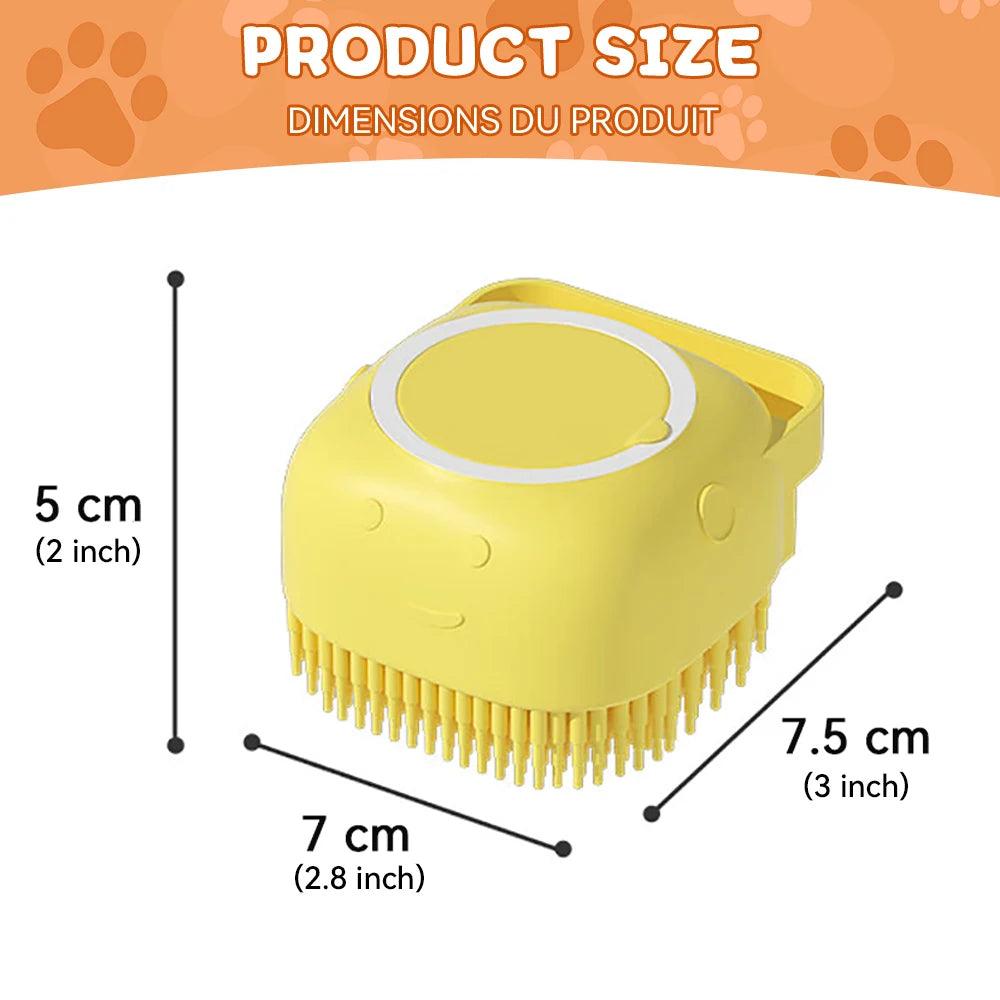 Silicone Pet Bathing Massage Brush - Love4thePets