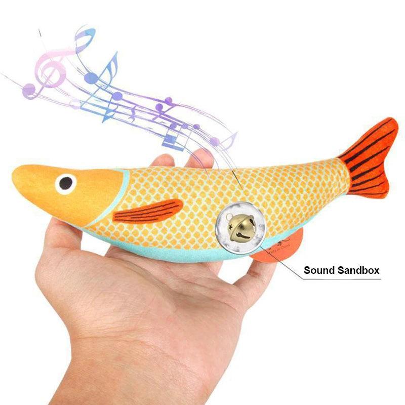 Interactive Catnip Fish Toy for Kittens - Love4thePets