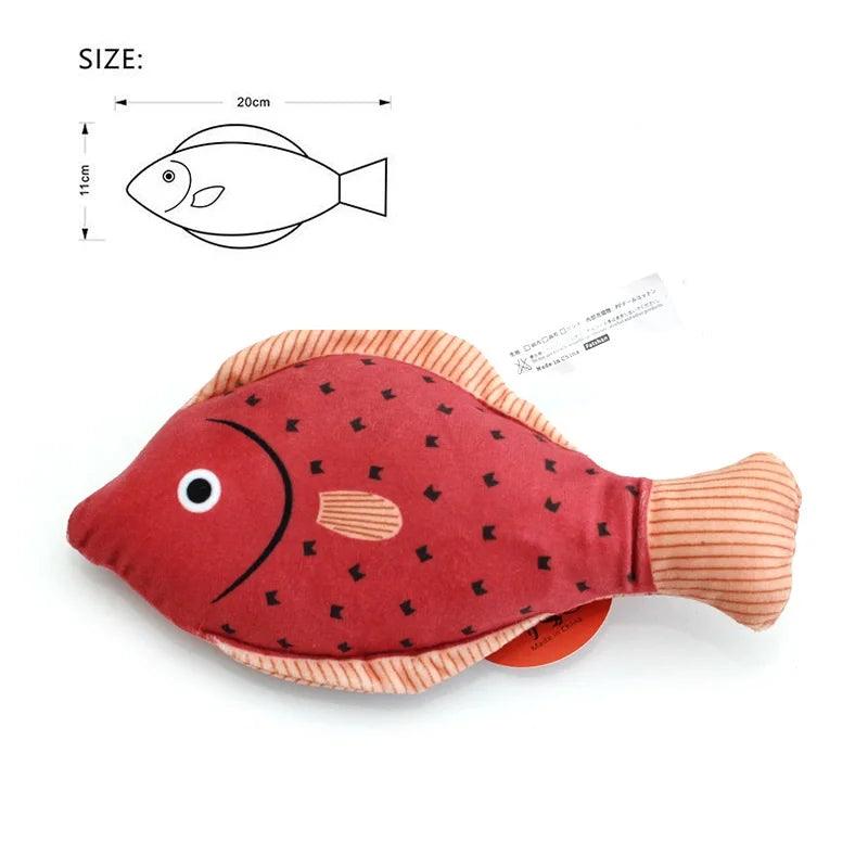 Interactive Catnip Fish Toy for Kittens - Love4thePets